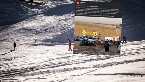 Smoleń. Wypadek na stoku. 15-latka wjechała w budynek