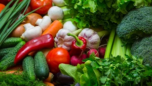 Dieta wegetariańska jest bogata w warzywa i owoce