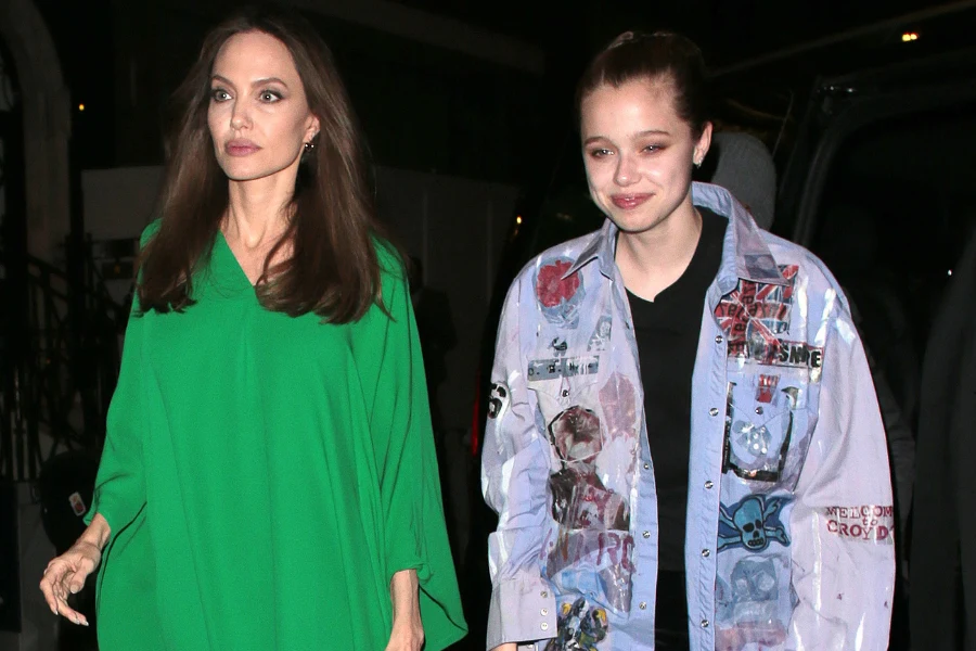 Angelina Jolie i Shiloh Jolie-Pitt Angelina Jolie i Shiloh Jolie-Pitt