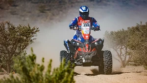 Kamil Wiśniewski w trakcie Rajdu Dakar 2022