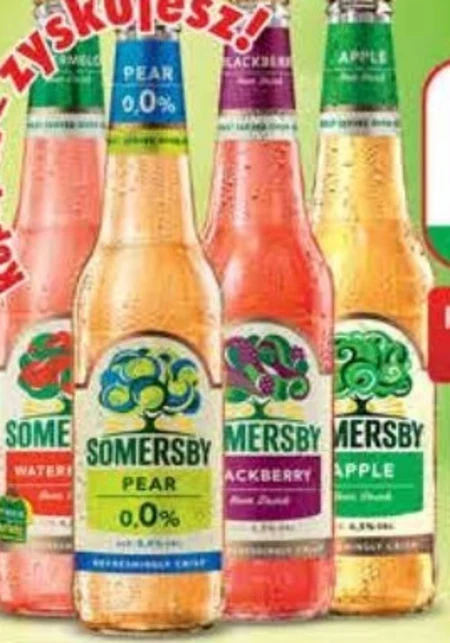 Somersby Napój piwny o smaku jeżynowym 400 ml