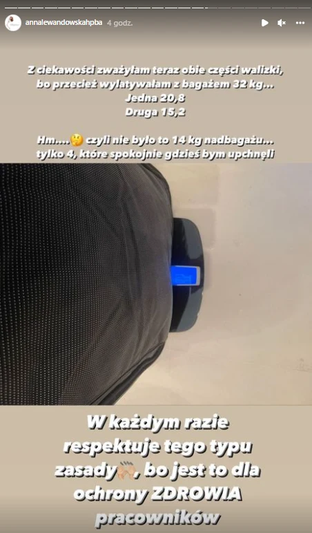 Anna Lewandowska na IG @annalewandowskahpba Anna Lewandowska na IG @annalewandowskahpba