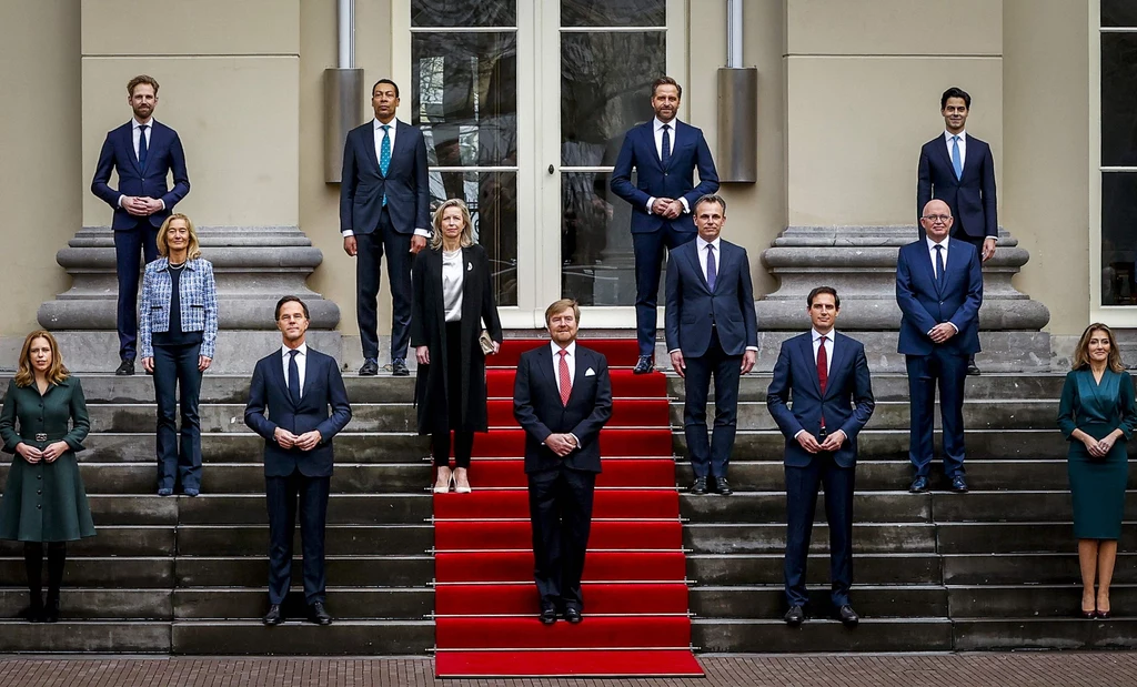 Zaprzysiężenie nowego rządu Holandii. Politycy zapowiedzieli m.in. osiągnięcie neutralności klimatycznej do 2050 roku
