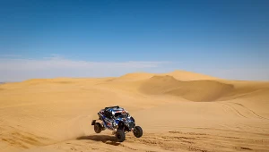 Marek Goczał i Łukasz Łaskawiec na trasie Rajdu Dakar 2022