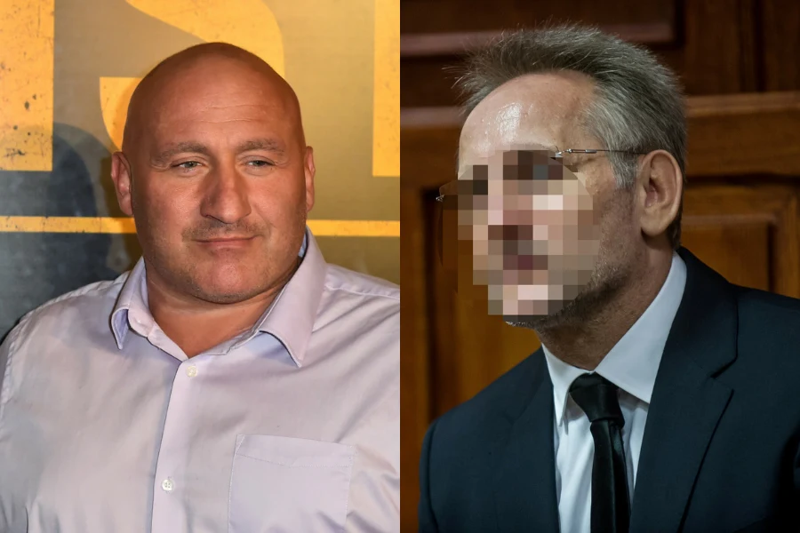 Marcin Najman i Andrzej "Słowik" Zieliński