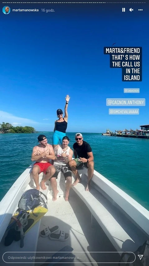 Marta Manowska na wakacjach w Meksyku