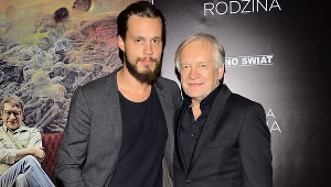 Maximilien Seweryn i Andrzej Seweryn na premierze filmu "Ostatnia Rodzina"