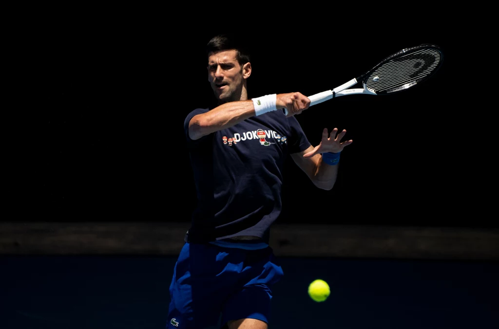 Australian Open: Novak Djoković (na zdjeciu) z anulowaną wizą. 