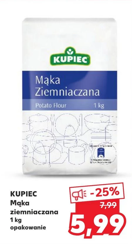 Kupiec Mąka ziemniaczana 1 kg