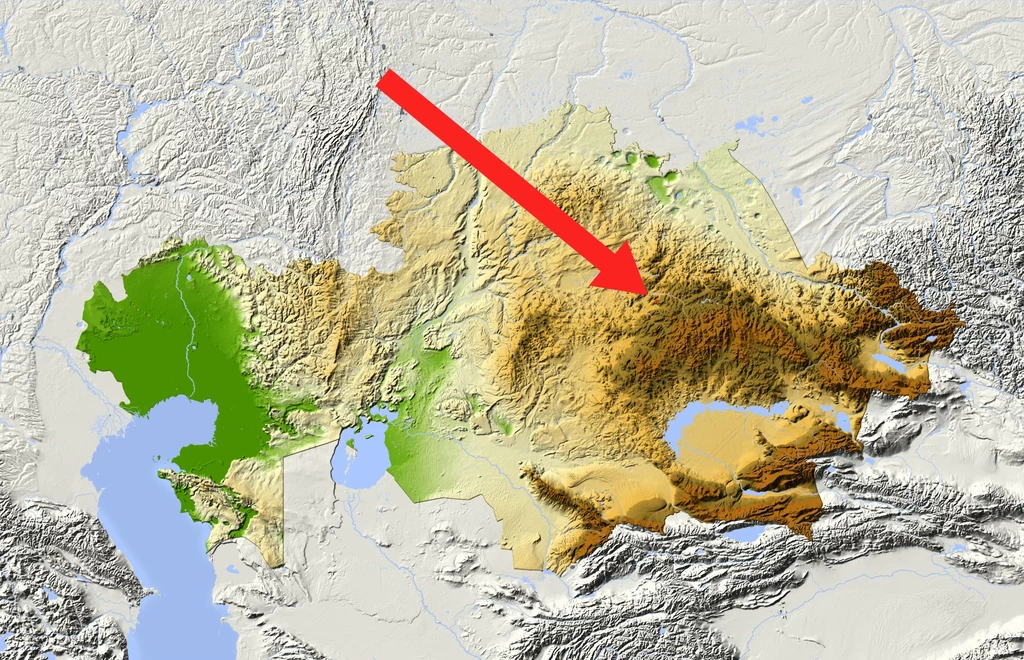 Nur-Sułtan znajduje się w środkowo-północnej części Kazachstanu