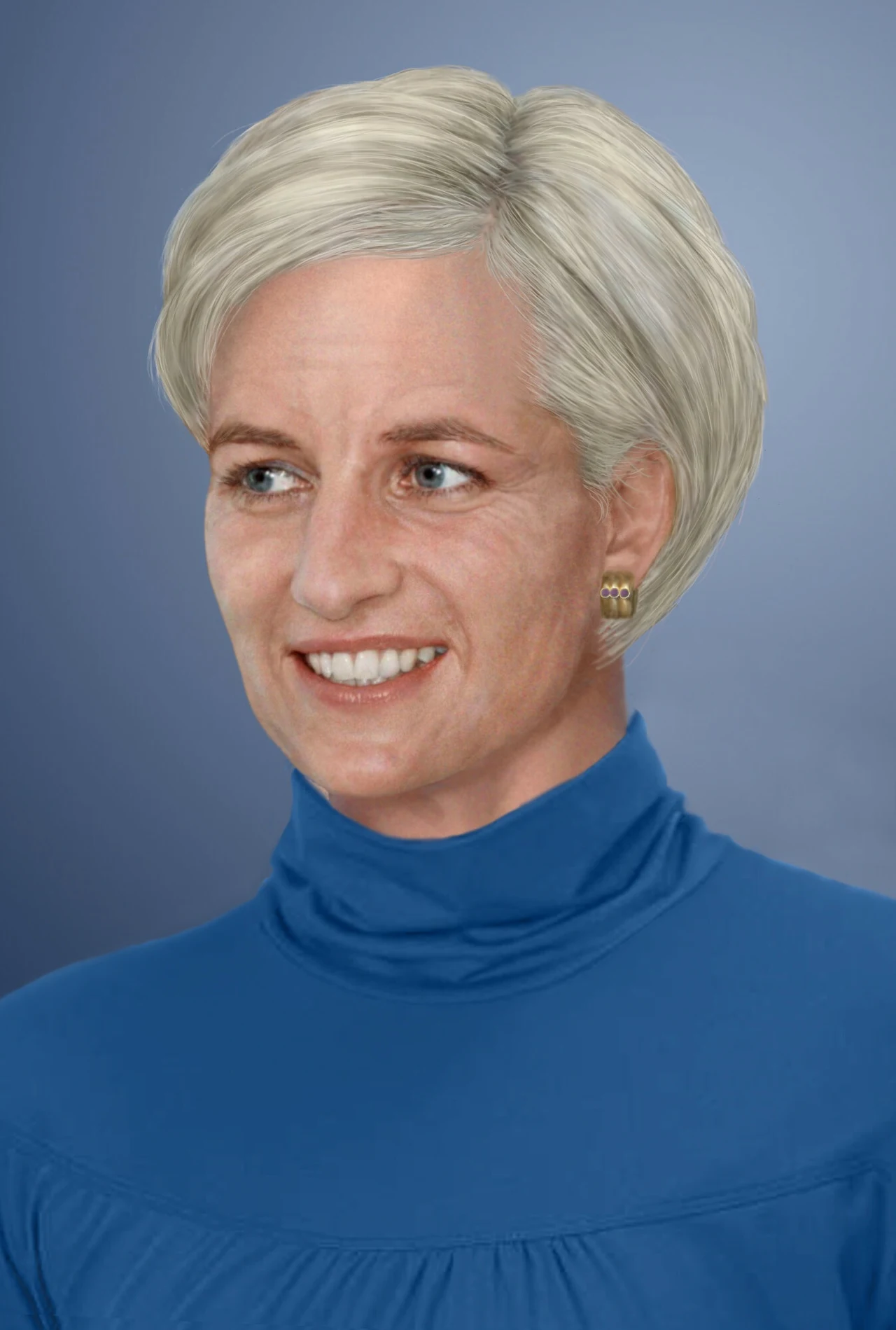 Wizualizacja, jak mogłaby dziś wyglądać księżna Diana! Wizualizacja, jak mogłaby dziś wyglądać księżna Diana!