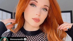 Amouranth - fragment zdjęcia zamieszczonego w serwisie Twitter.com na profilu @Amouranth