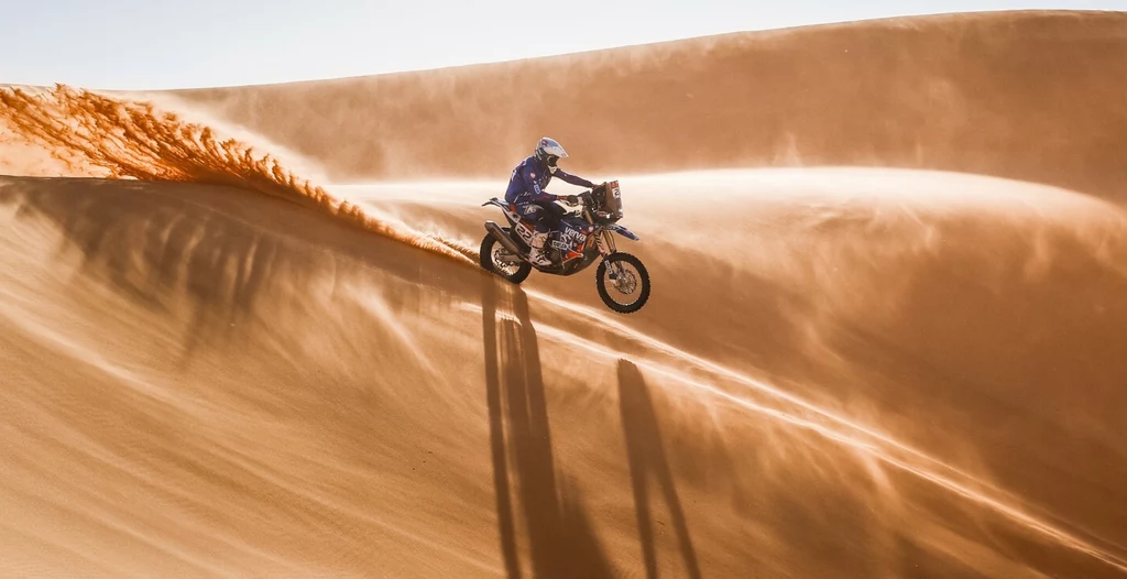 Maciej Giemza na Rajdzie Dakar