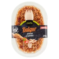 Perla Sałatka bulgur pomidor & humus 210 g