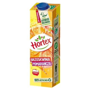 Hortex Napój pomarańcza brzoskwinia 1 l - 2