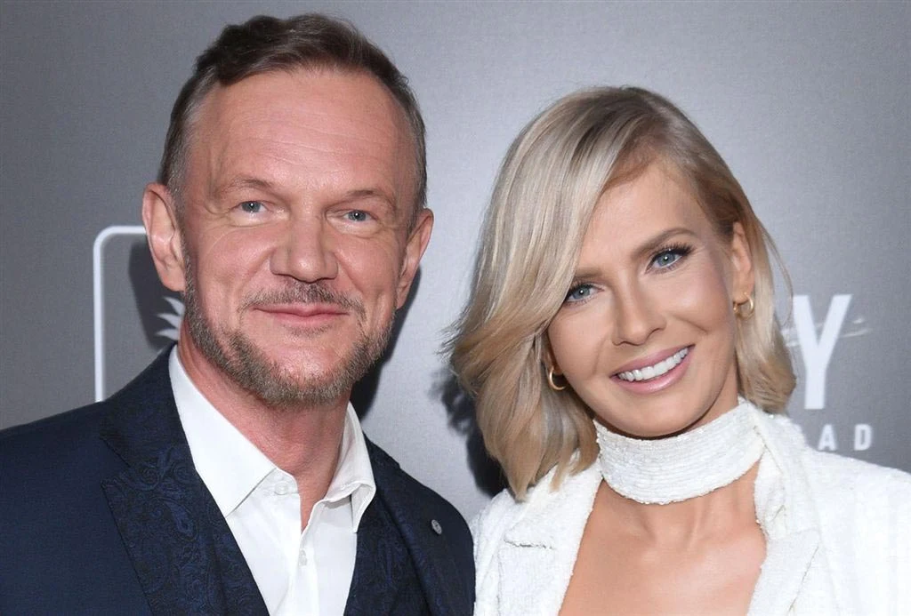 Cezary Pazura z żoną Edytą Cezary Pazura z żoną Edytą