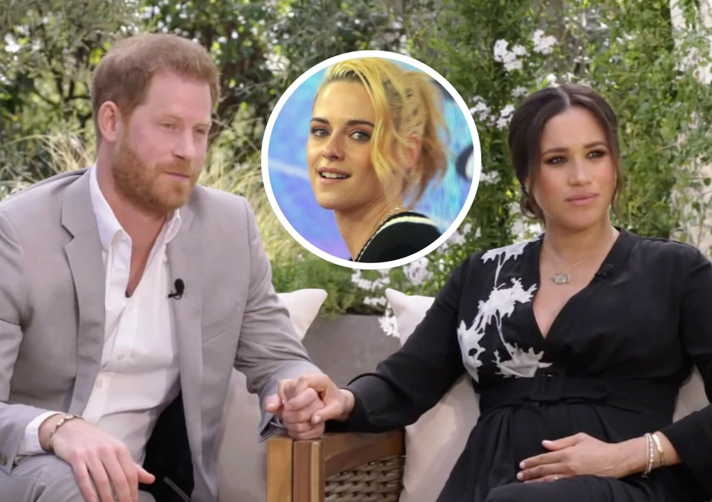 Meghan Markle, Książę Harry i Kristen Steward