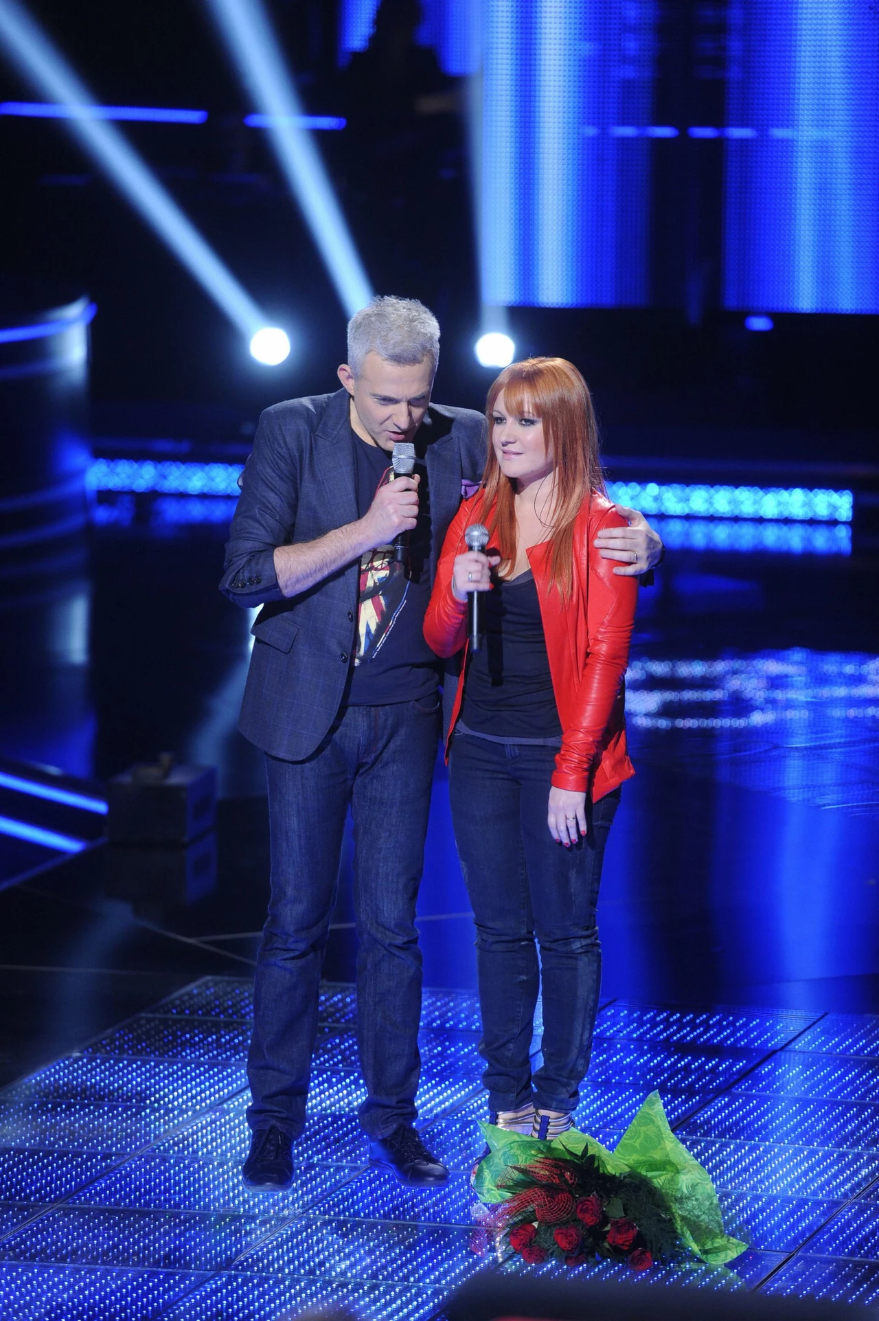 Hubert Urbański i Ewa Szlachcic w "The Voice of Poland" Hubert Urbański i Ewa Szlachcic w "The Voice of Poland"