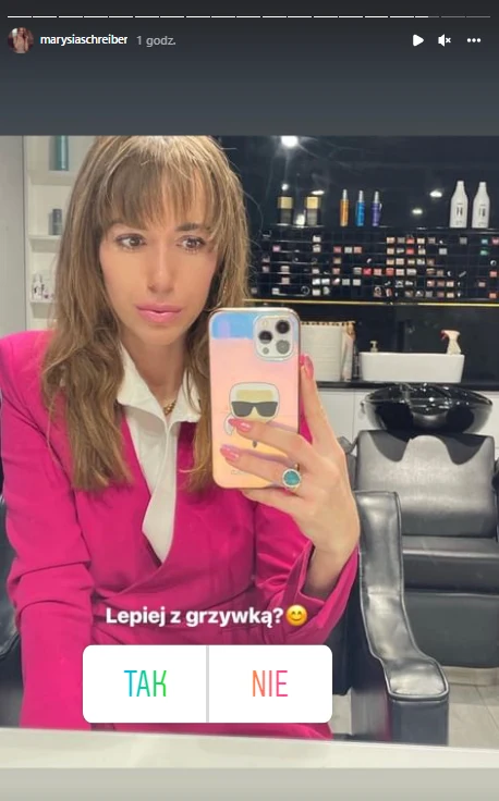 Marianna Schreiber na Instagramie @marysiaschreiber