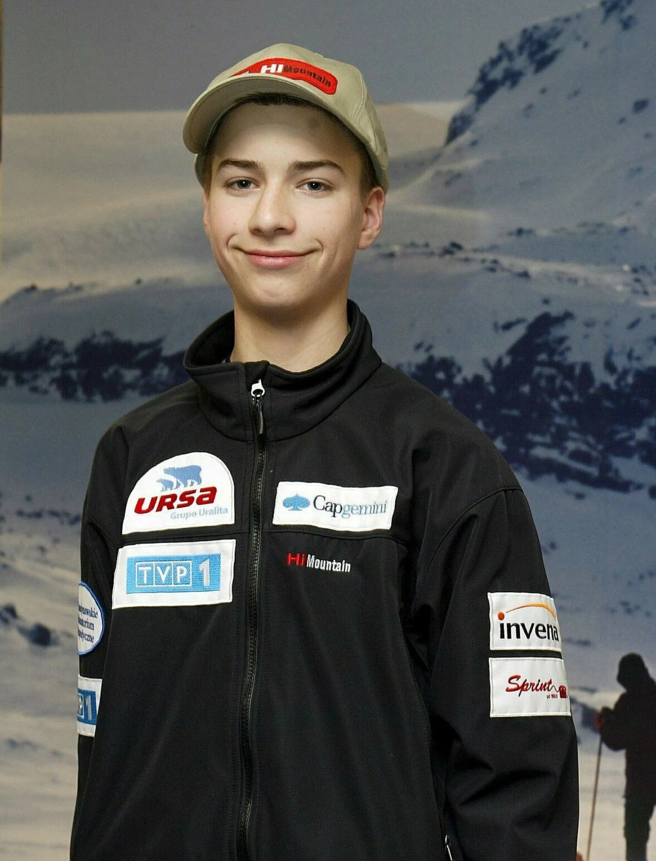 Jan Mela w 2004 roku po powrocie z wyprawy Jan Mela w 2004 roku po powrocie z wyprawy