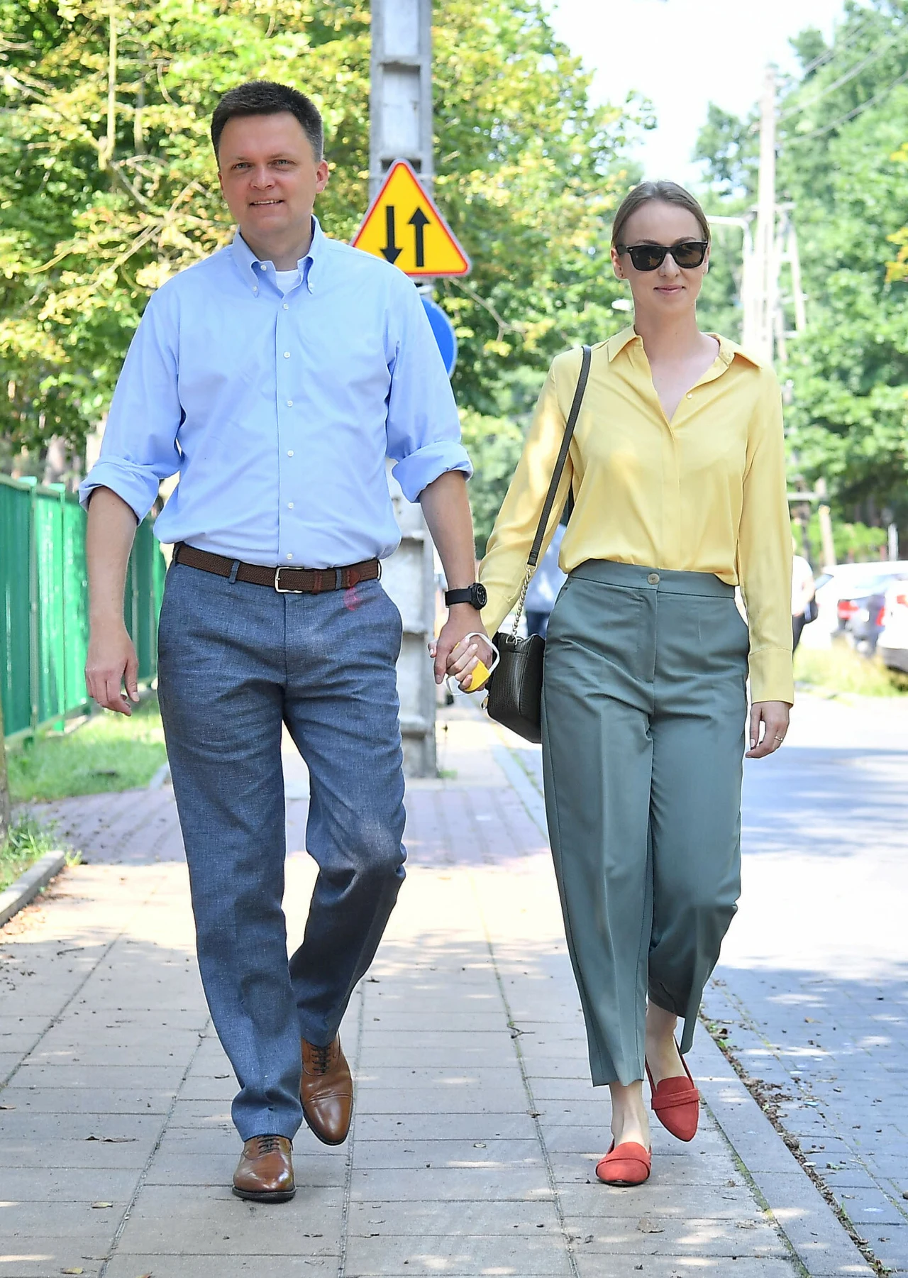 Szymon Hołownia został ojcem po raz drugi. Na zdjęciu z żoną Urszulą Szymon Hołownia został ojcem po raz drugi. Na zdjęciu z żoną Urszulą