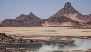 Michał Goczał na trasie Rajdu Dakar