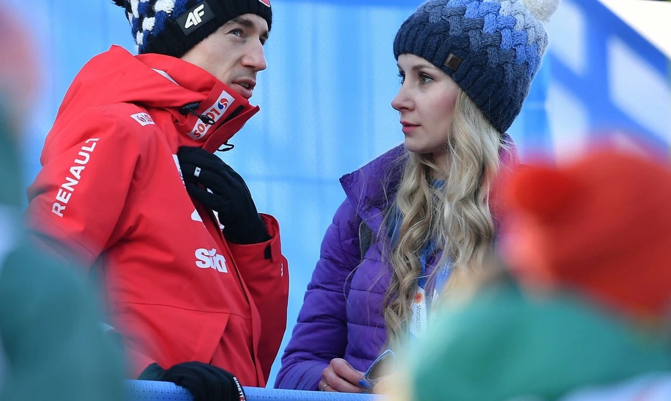 Kamil Stoch i Ewa Bilan-Stoch Kamil Stoch i Ewa Bilan-Stoch