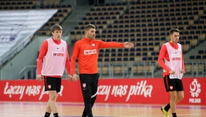 Błażej Korczyński, trener rerpezentacji Polski podczas zgrupowania w Łodzi