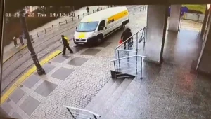 Nagranie z momentu zdarzenie (Źródło: Twitter/Wielkopolska Policja)