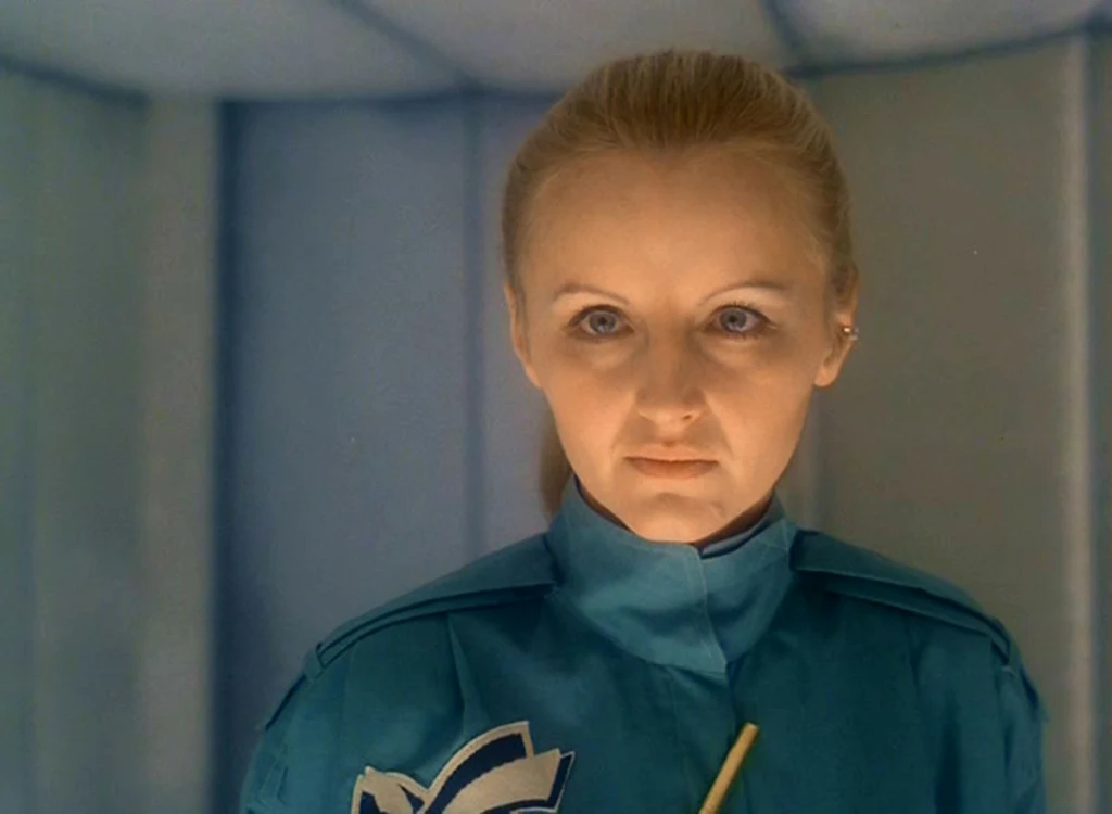 "Seksmisja" Juliusza Machuskiego z 1983 roku. Na zdjęciu Bożena Stryjkówna jako Lamia "Seksmisja" Juliusza Machuskiego z 1983 roku. Na zdjęciu Bożena Stryjkówna jako Lamia