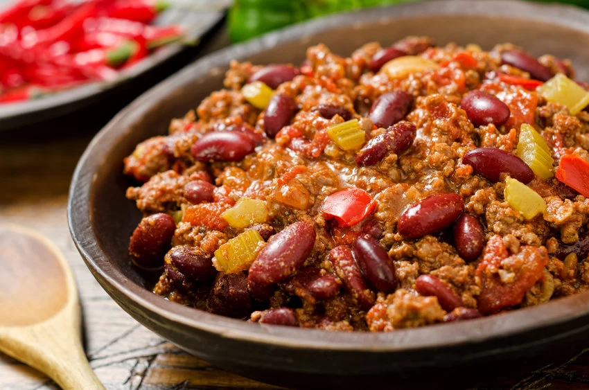 Chili corn carne to jedno z dań, które jest wyjątkowo pikantne