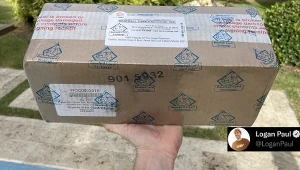 Logan Paul - fragment zdjęcia zamieszczonego w serwisie Twitter.com na profilu @LoganPaul