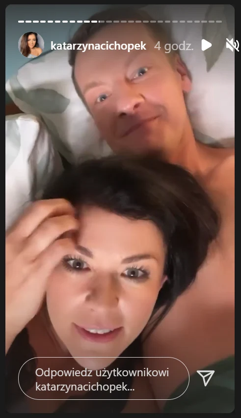 Katarzyna Cichopek i Marcin Mroczek Katarzyna Cichopek i Marcin Mroczek