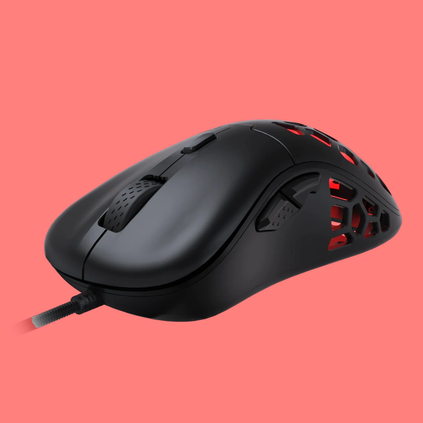 Z kolei dzięki perforowanej konstrukcji udało się osiągnąć wagę na poziomie 58 g (bez przewodu). Z kolei dzięki perforowanej konstrukcji udało się osiągnąć wagę na poziomie 58 g (bez przewodu).