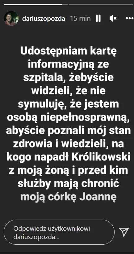 https://www.instagram.com/stories/dariuszopozda/2751755706451699441/ https://www.instagram.com/stories/dariuszopozda/2751755706451699441/
