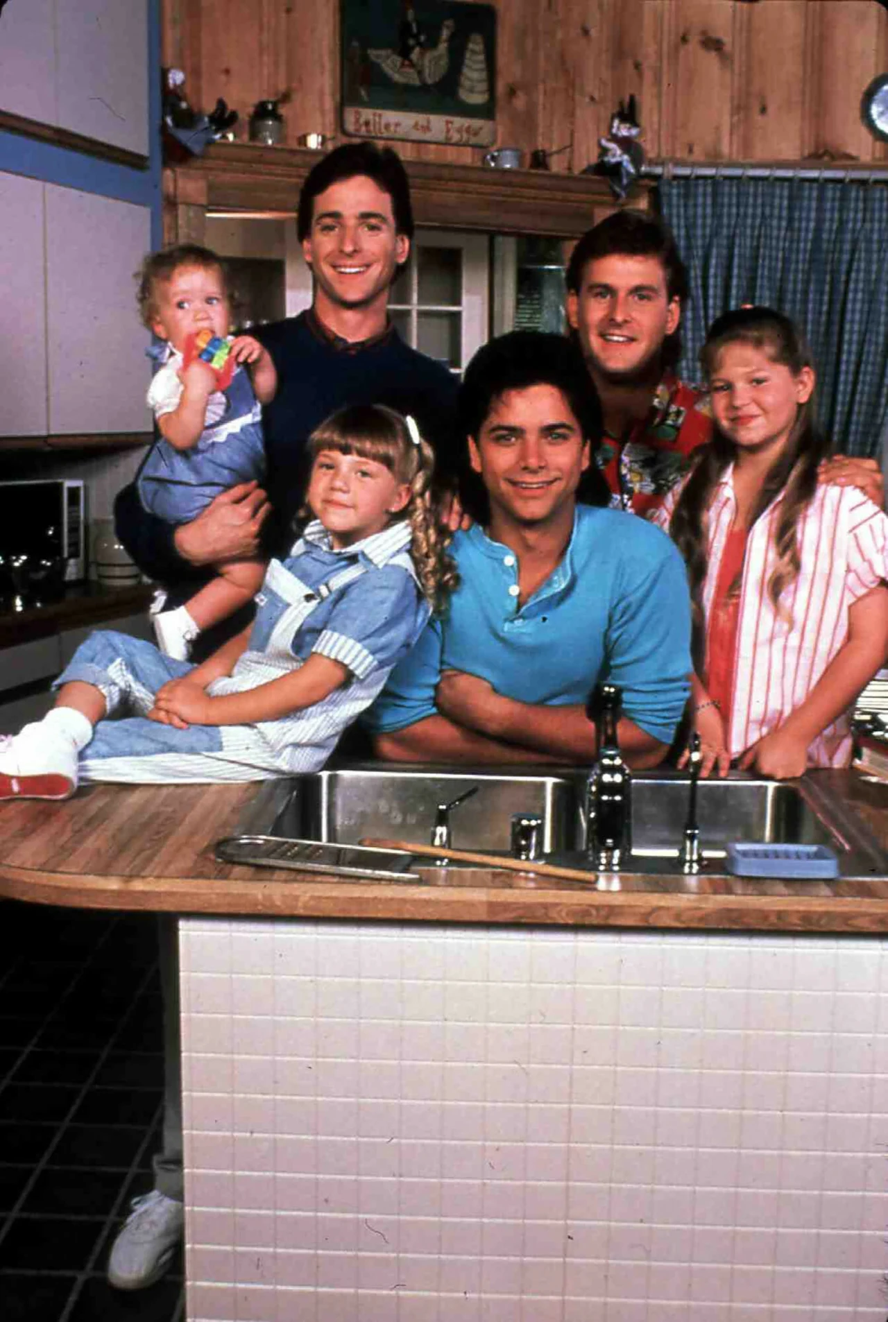 Bob Saget, John Stamos, Dave Coulier 1987 rok "Pełna chata" Bob Saget, John Stamos, Dave Coulier 1987 rok "Pełna chata"