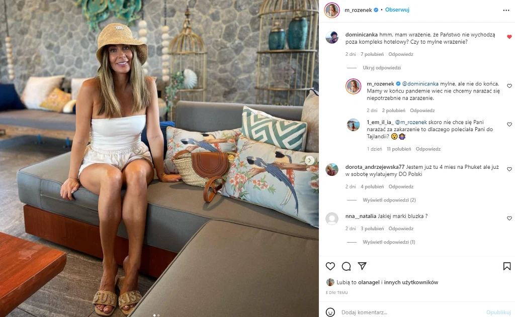 Małgorzata Rozenek-Majdan https://www.instagram.com/m_rozenek/