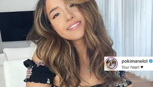 Pokimane - fragment zdjęcia zamieszczonego w serwisie Instagram.com na profilu @pokimanelol