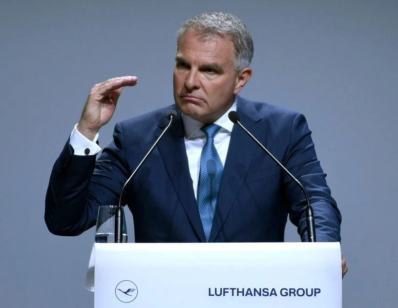 Carsten Spohr, prezes Lufthansy