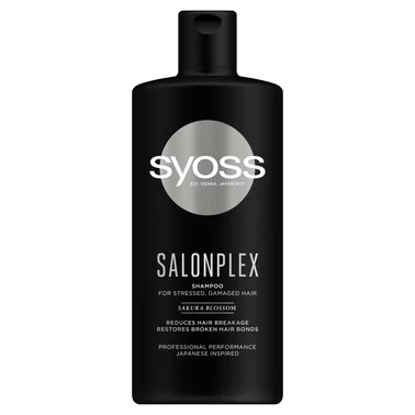 Syoss SalonPlex Szampon do włosów zniszczonych 440 ml - 0