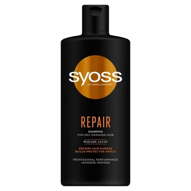 Syoss Repair Szampon do włosów suchych i zniszczonych 440 ml - 0