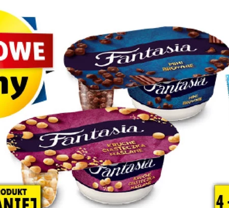 Fantasia Jogurt kremowy kruche ciasteczka maślane 100 g