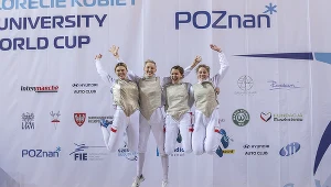 Zawody Pucharu Świata w Poznaniu są imprezą cykliczną. Na zdjęciu reprezentantki Polski