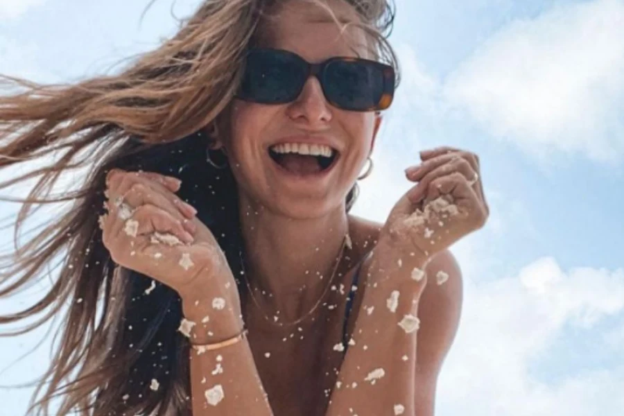 Anna Lewandowska raduje się nawet w Blue Monday @annalewandowskahpba