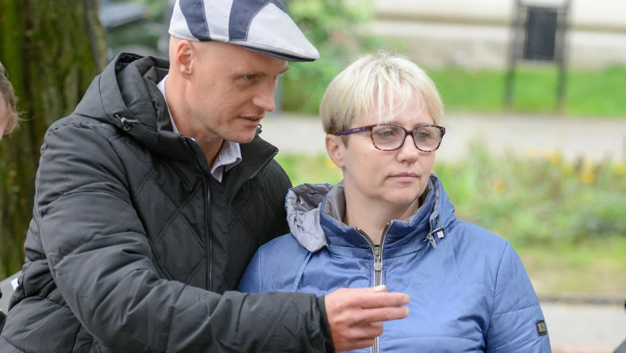 Krzysztof Krawczyk junior i Katarzyna Filipiak Krzysztof Krawczyk junior i Katarzyna Filipiak