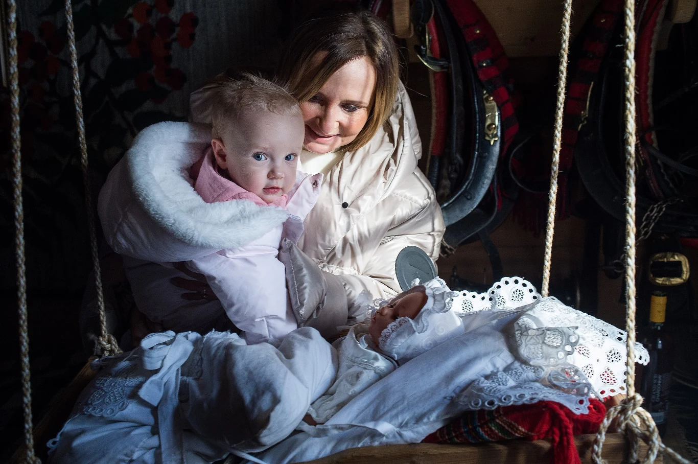 Joanna Kurska z córką Joanna Kurska z córką