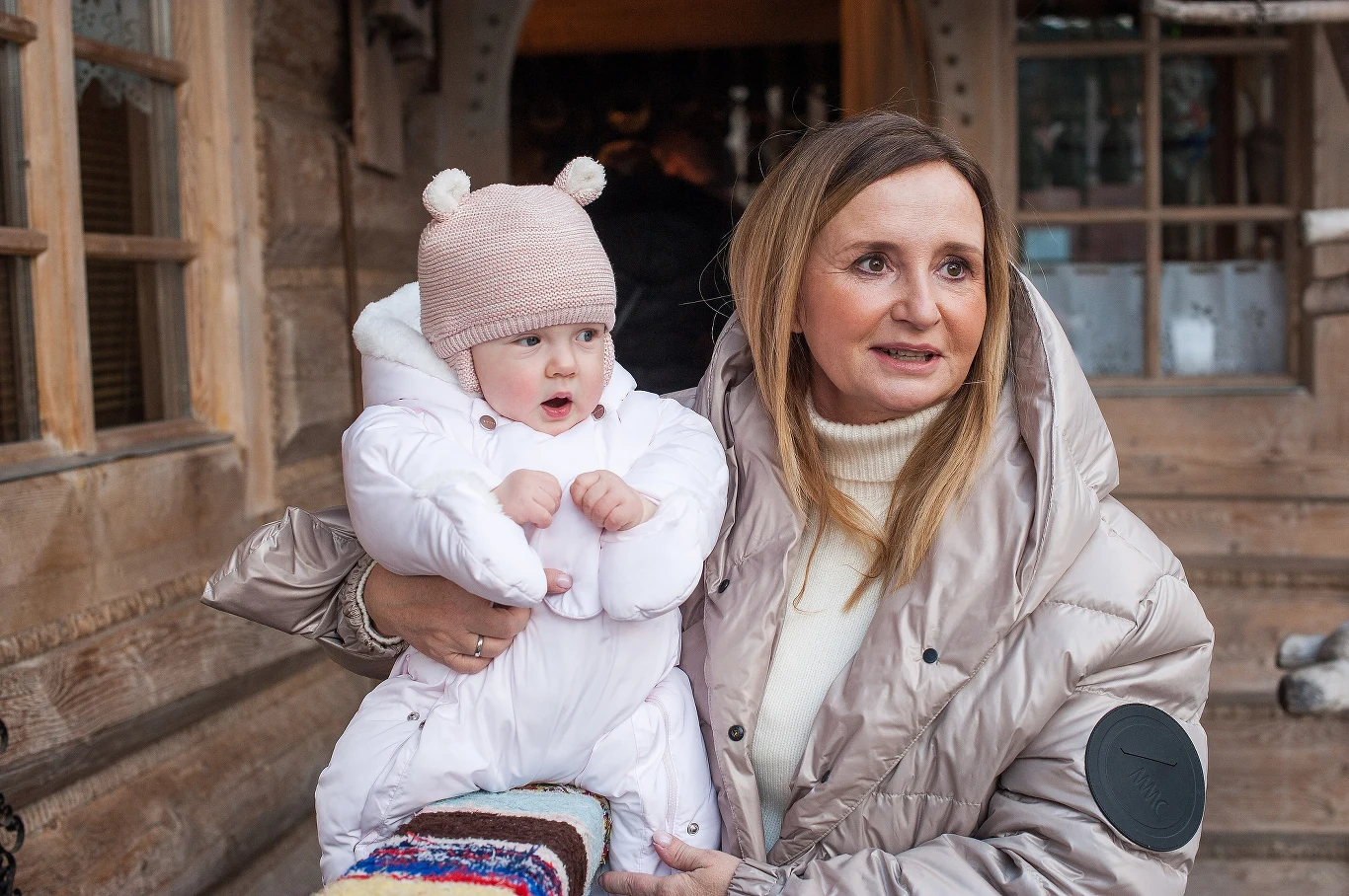 Anna Klara Teodora z mamą Joanną Kurską Anna Klara Teodora z mamą Joanną Kurską