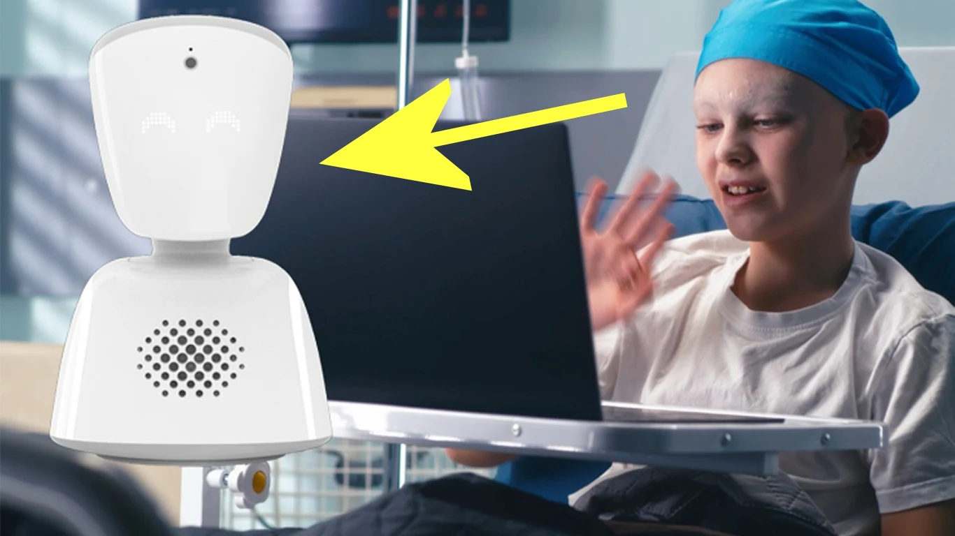 Robot AV1 pozwala uczniom uczestniczyć w lekcjach Robot AV1 pozwala uczniom uczestniczyć w lekcjach