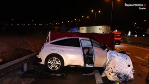 Tragiczny wypadek w Żywcu. Tir wjechał pod prąd!