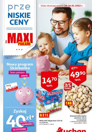 Gazetka promocyjna Auchan Hipermarket - Auchan Hipermarket - Maxi Paki!